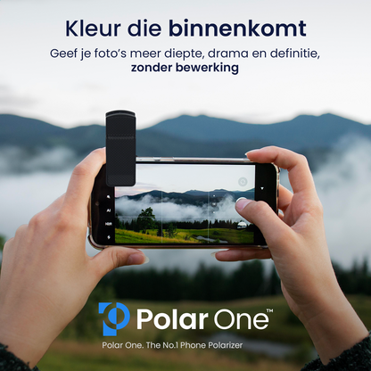 Polar One CPL Click-On Polarisatie Filter voor Smartphones