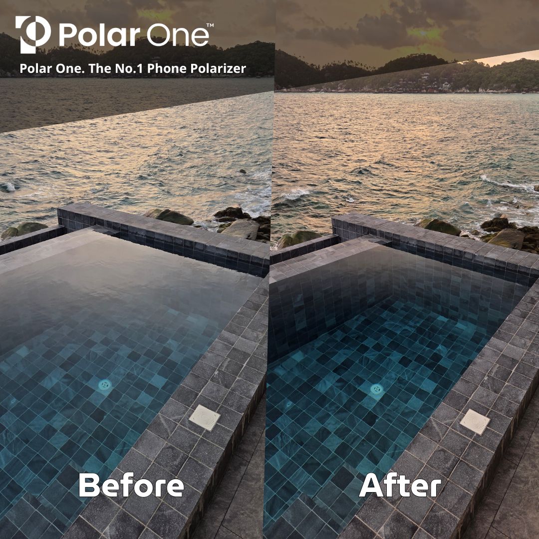 Polar One® CPL Click-On Polarisatie Filter voor Smartphones